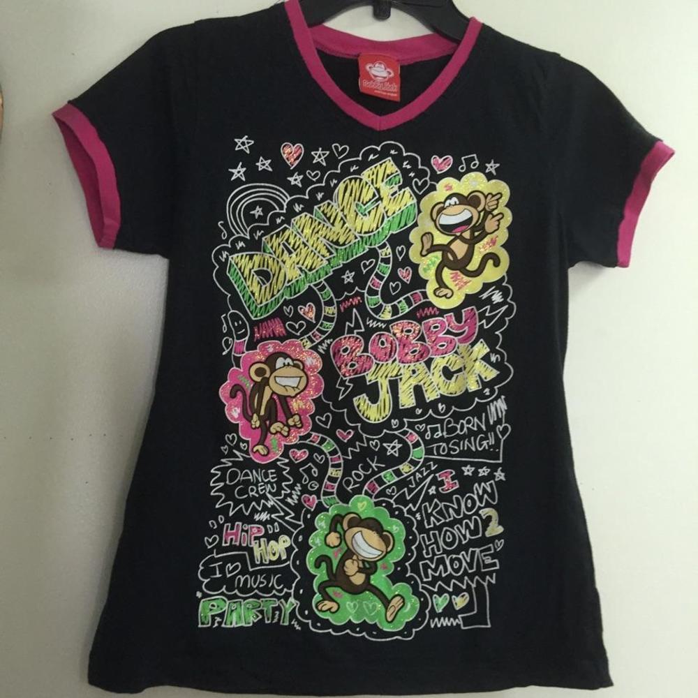 VTG Sparkly Bobby Jack Girls XL 18 1/2 T-Shirt